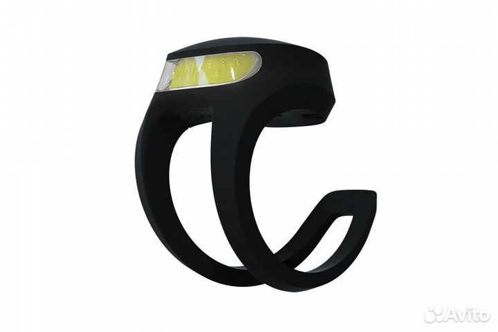 Велофонарь Knog Frog, передний, черный