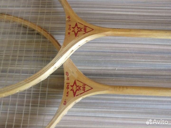 Ракетка для бадминтона СССР