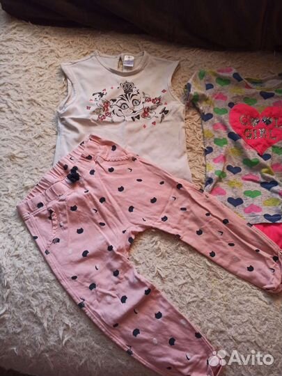 Вещи пакетом на девочку