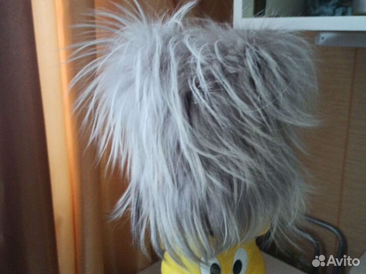 Шапка резинка натуральный мех