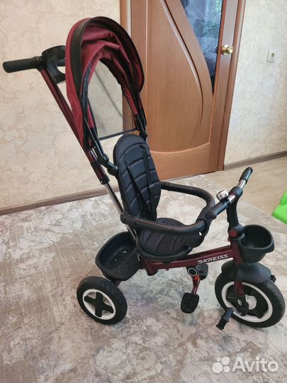 Трехколесный велосипед коляска