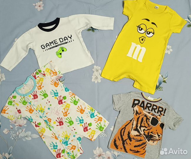 Вещи пакетом на мальчика 86-98