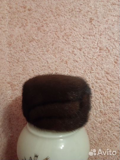 Шапка норковая женская бу