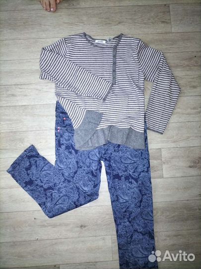 Одежда на девочку пакетом 7-8 лет