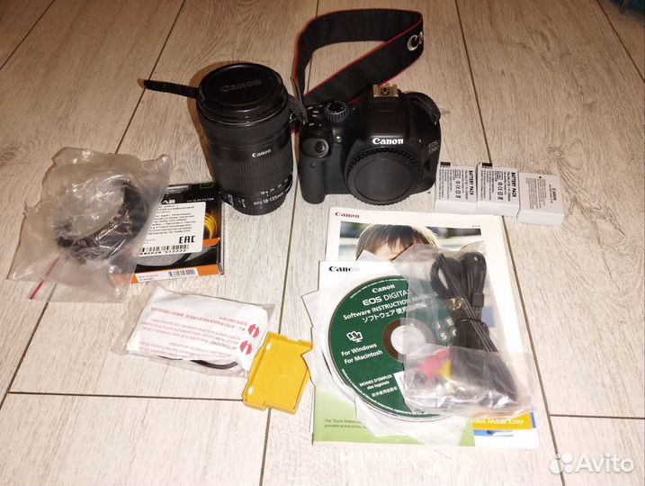 Canon 550d + 18-135 is + допы