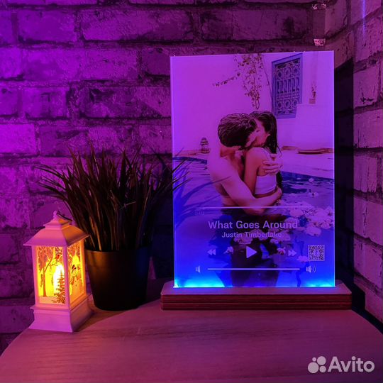 Витраж с фото / Подарок