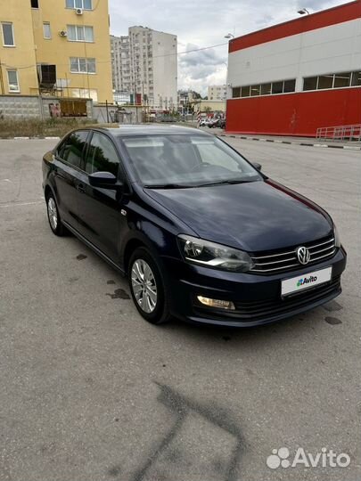 Volkswagen Polo 1.6 AT, 2017, 135 000 км