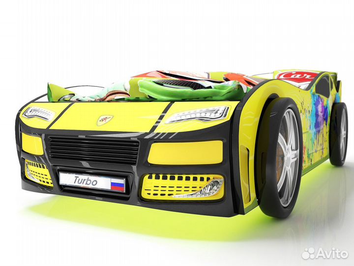 Кровать машина