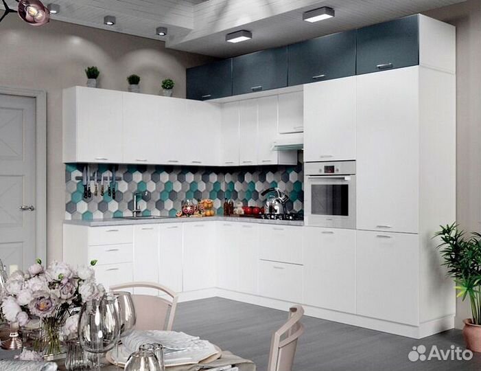 Кухни по индивидуальным параметрам на заказ от производителя