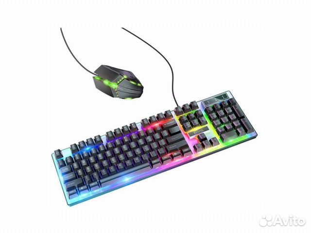 Клавиатура + мышь проводная Hoco GM18