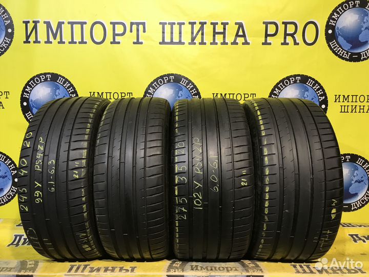 Michelin Pilot Sport 4 245/40 R20 и 275/35 R20 99Y