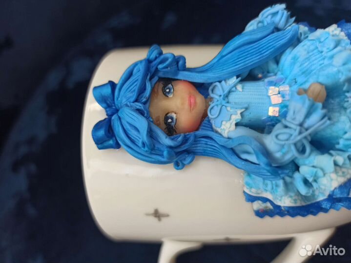 Кружка с декором 