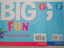 Английские карточки BIG FUN (Picture cards 1,2)