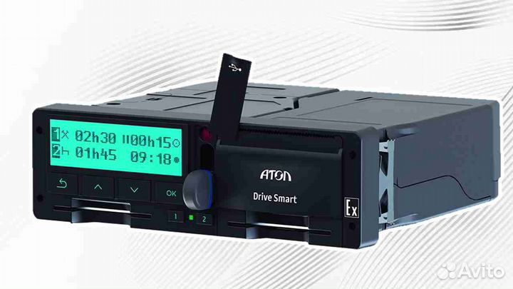 Автомобильный тахограф Атол.С установкой