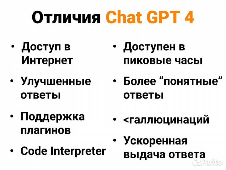 Chatgpt 4 + Dalle 3 нейросети Chat GPT Plus оплата