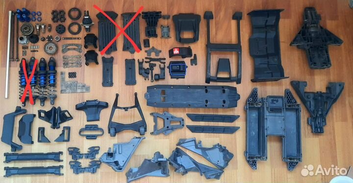 Traxxas xrt запчасти