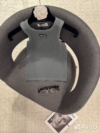 Майка miu miu женская