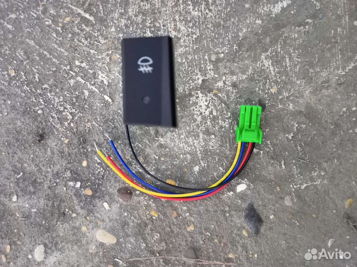 Кнопка передних птф хендай акцент