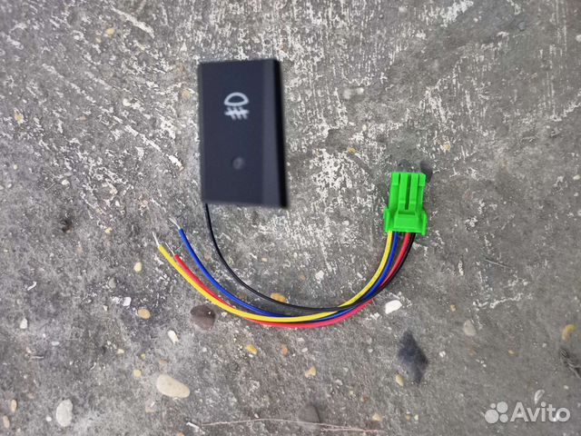 Кнопка передних птф хендай акцент