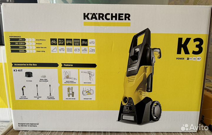 Мойка высокого давления Karcher K 3 Eu