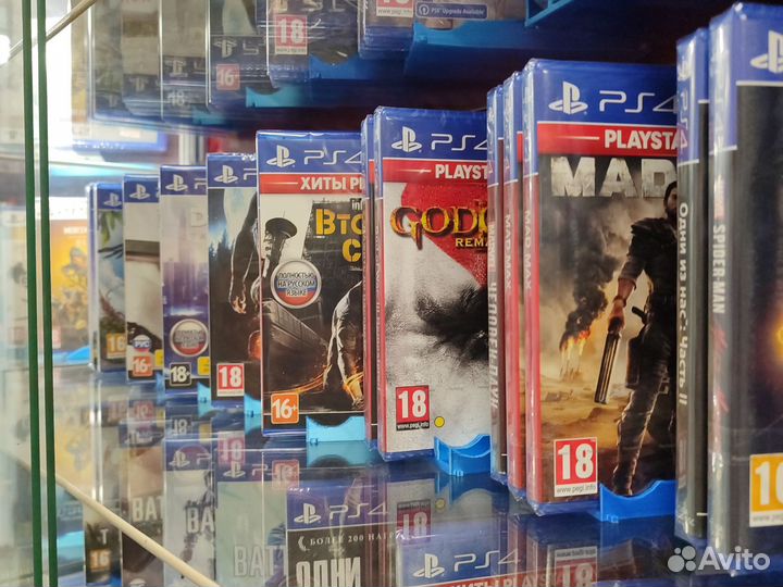 Игры, диски PlayStation 4, лицензия