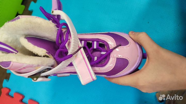 Коньки детские раздвижные 35 38 размер