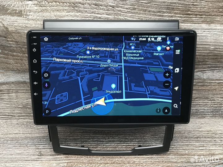 Магнитола SsangYong Actyon 2 Teyes CC2L plus