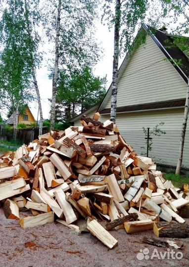 Дрова Береза от 1 куба в Сертолово