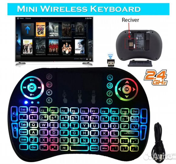 Беспроводная мини клавиатура