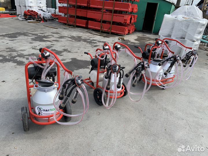 Доильный аппарат Турция модель sarm-001, доилка