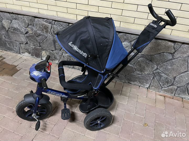 Детский велосипед с родительской ручкой
