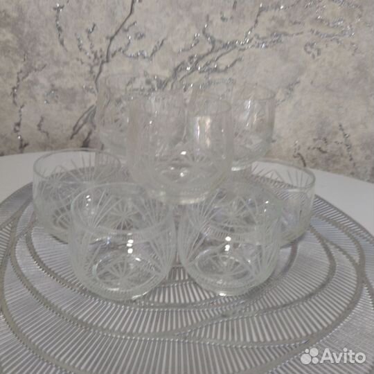 Стопки СССР для коньяка