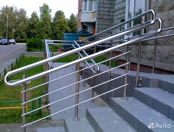 Перила для лестницы из нержавеющей стали