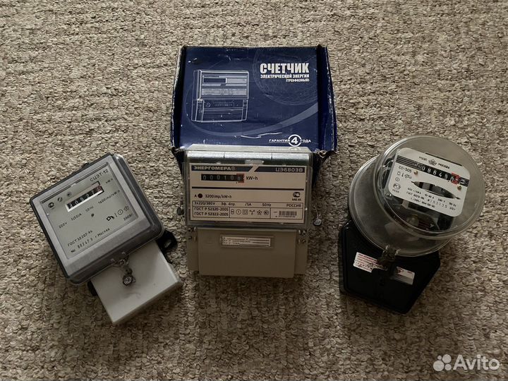 Счетчик электрический бу