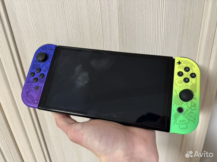 Nintendo switch oled splatoon 3 edition