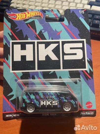 Hot wheels mbk van
