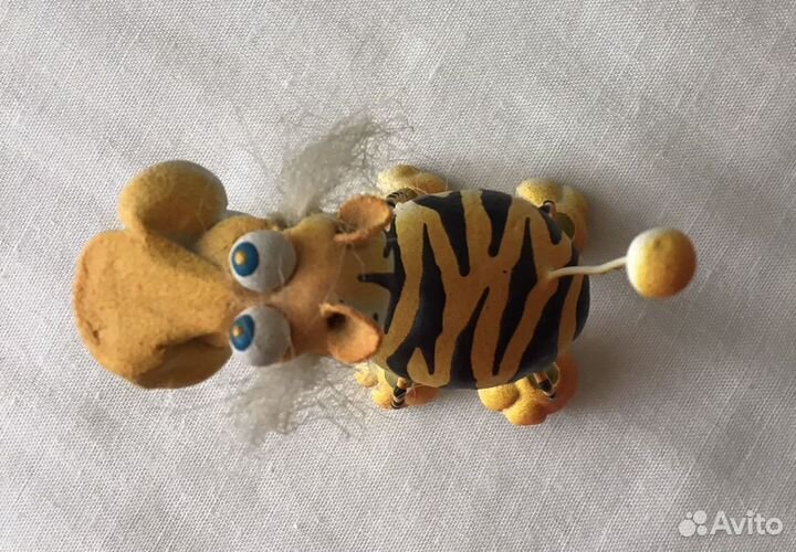 Тигр шутка сувенир Хорватия 1995 клеймо