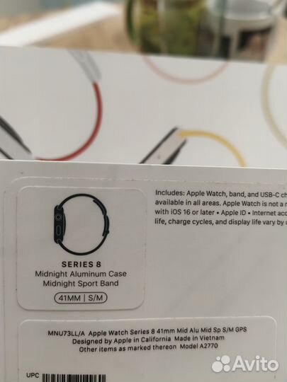 Продам часы Apple Watch 41 series8