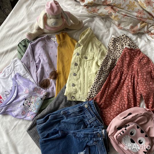 Детские вещи пакетом, 104-110 hm