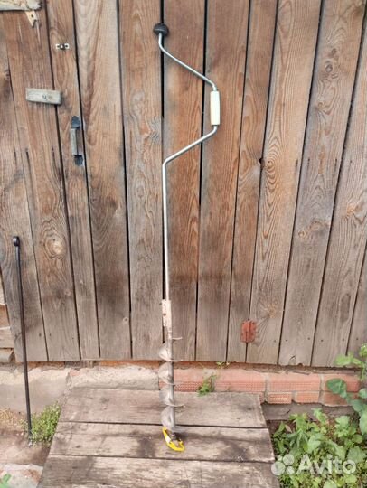 Ледобур для зимней рыбалки из нержавейки