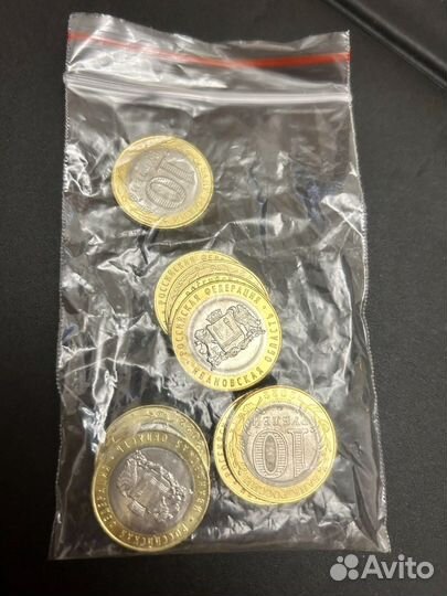 Новинка 10 рублей 2022г. Ивановская обл. Unc