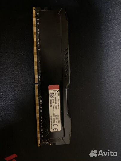 Оперативная память ddr4 hyperx fury 8gb