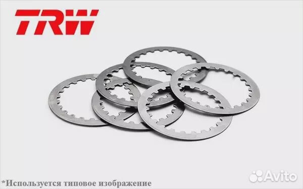 Диски сцепления металлические MES390-8