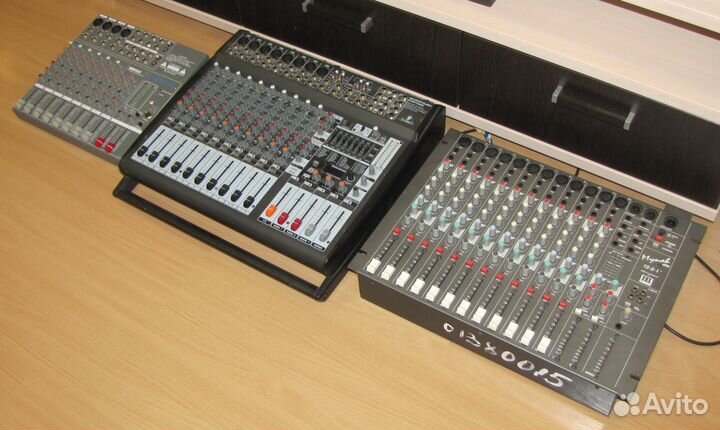 Микшерные пульты 3шт Микшер Mynah Behringer Phonic