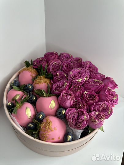 Клубника в шоколаде набор