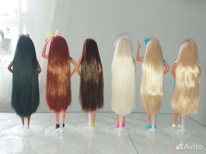 Барби Barbie Glitter hair и аутфиты