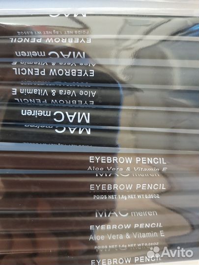 Карандаши MAC mix чёрный+коричневый