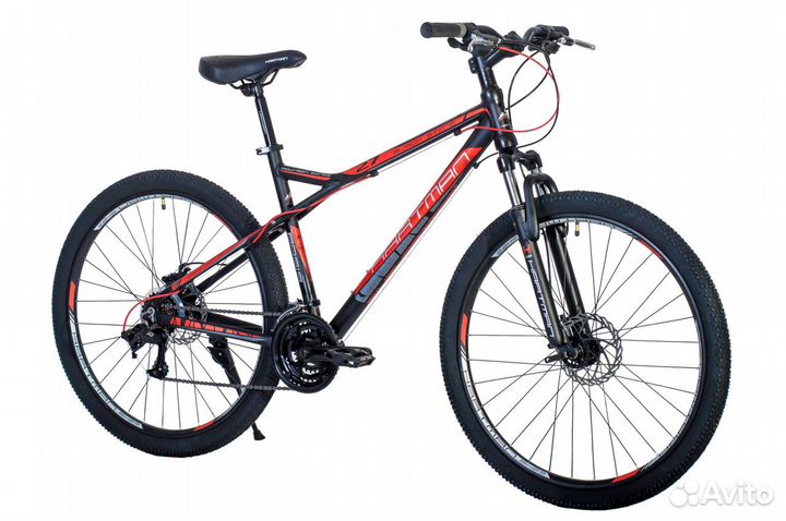 Велосипед Hartman Black Stone Pro Disc 27.5