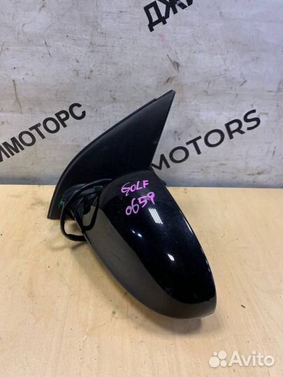 Зеркало заднего вида левое Volkswagen Golf 5