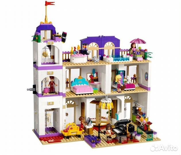 Конструктор Гранд-отель / Подружки 1552 деталей (F